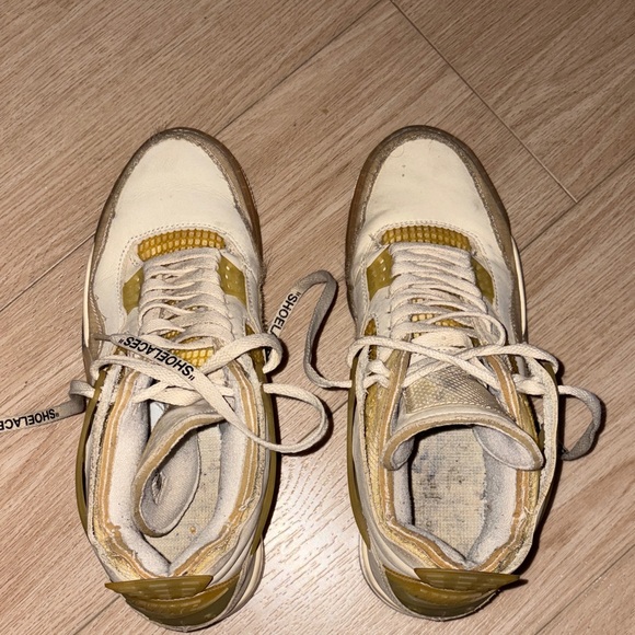 Off-White x Jordan 4 - SP Sail - US 11 - Picture 4 of 8